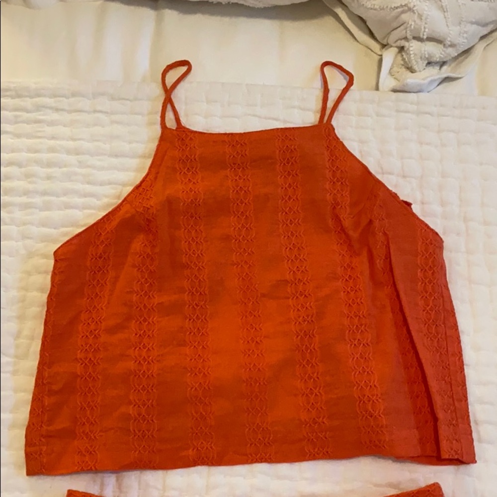 Matching two piece summer outfit!